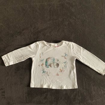 T-shirt manche longue fille