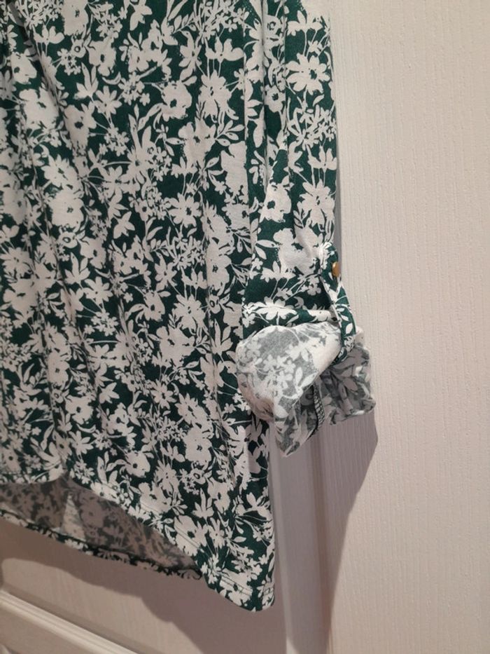 Blouse fleurie L - photo numéro 2