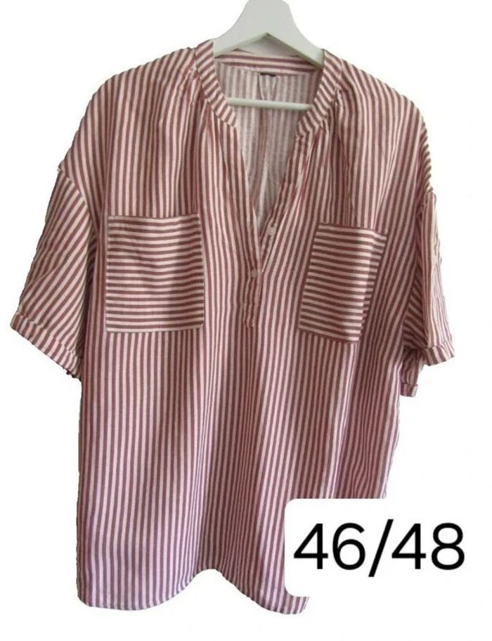 tunique chemise en coton marque dégriffée