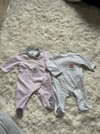 Lot de 2 pyjamas fille