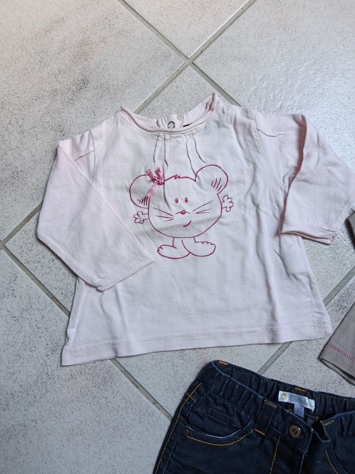 Short et 2 hauts manches longues - photo numéro 2