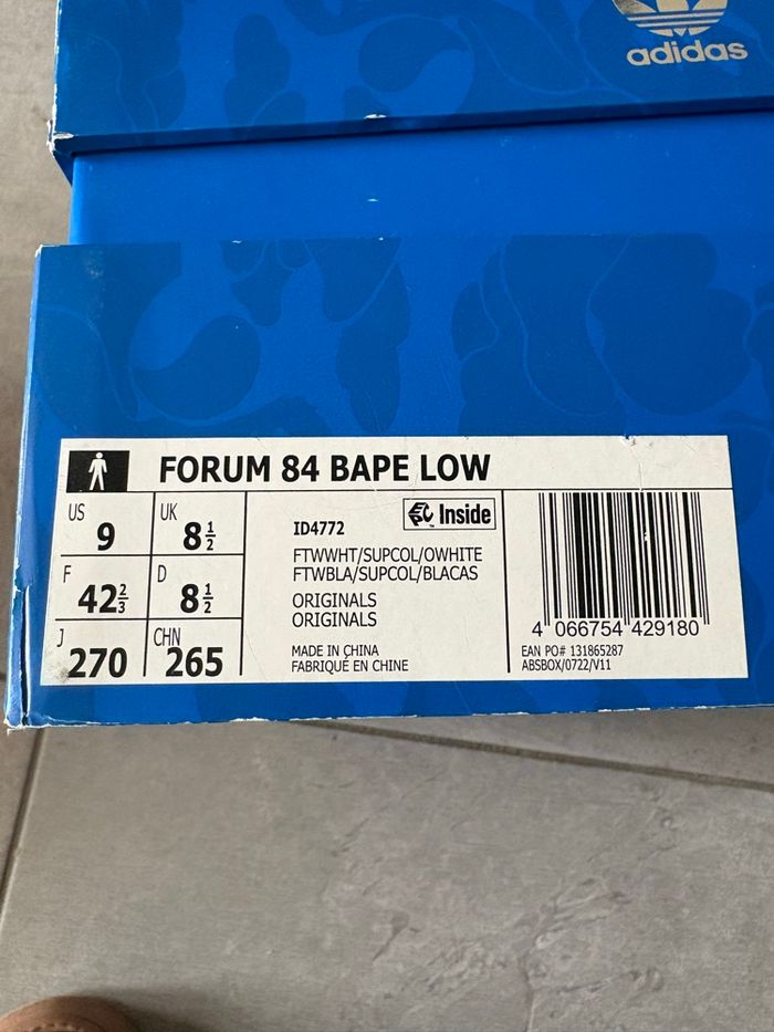 Adidas Forum 84 30ieme anniversary LowBape - photo numéro 2
