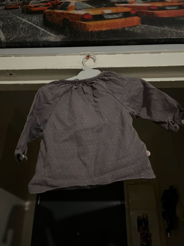 Chemisette fille 6 mois Obaïbi