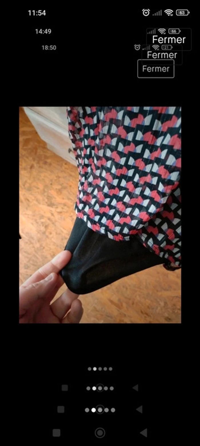 Très beau haut imprimé - photo numéro 5