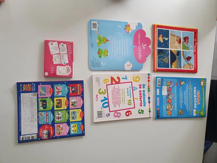 Lot de 6 livres ou livres d'activités - photo numéro 3