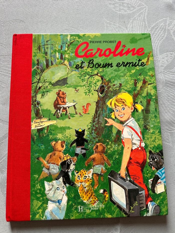 Ouvrage édition limitée Caroline et Boum ermite livre bd album Pierre Probst