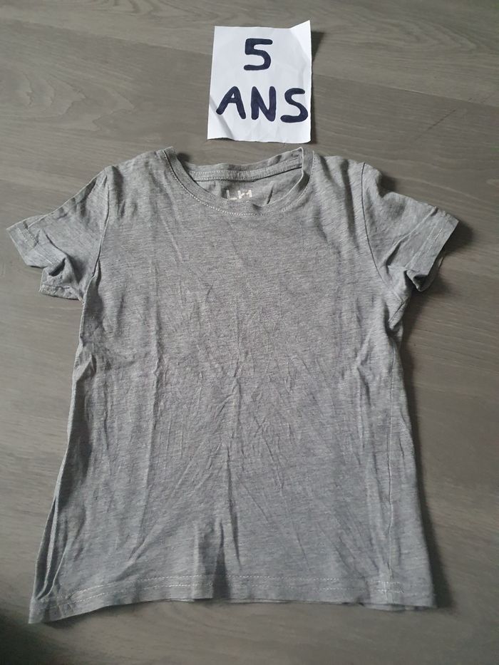 Maillot t-shirt 5ans garçon - photo numéro 3