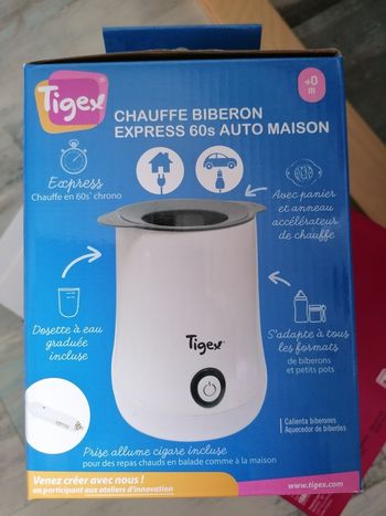 Chauffe biberon maison et voiture