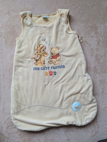 Gigoteuse velours hiver 0-6 mois