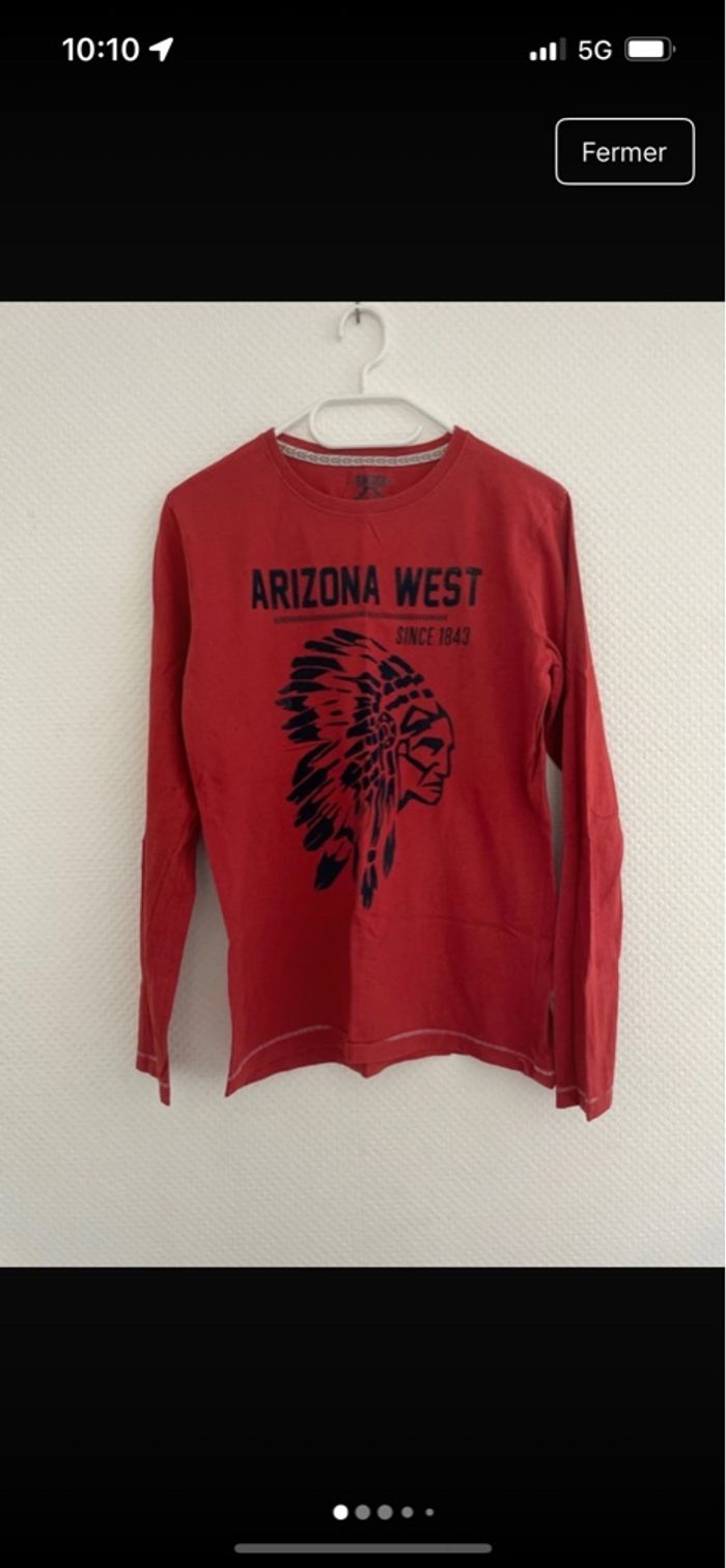 t-shirt à manches longues