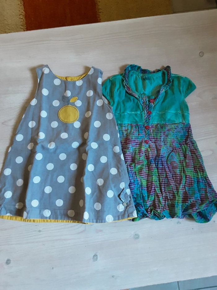 2 robes été T. 2 ans