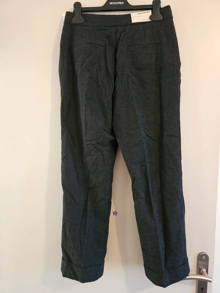 Pantalon droit Camaïeu Taille 36 - photo numéro 3