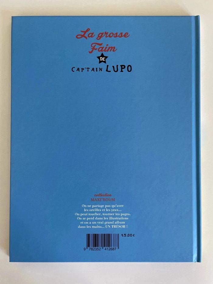 livre la grosse faim de cap'tain lupo - photo numéro 2