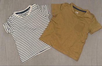 👕 Lot de 2 t-shirts bébé 3-6 mois – C&A