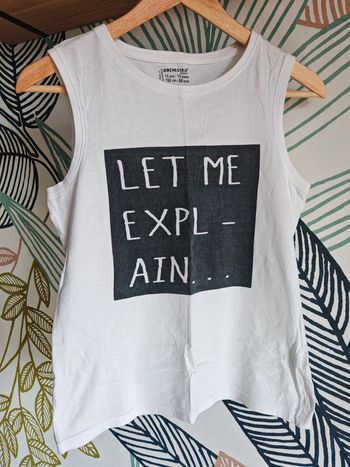 Tee shirt sans manches Orchestra 12 ans