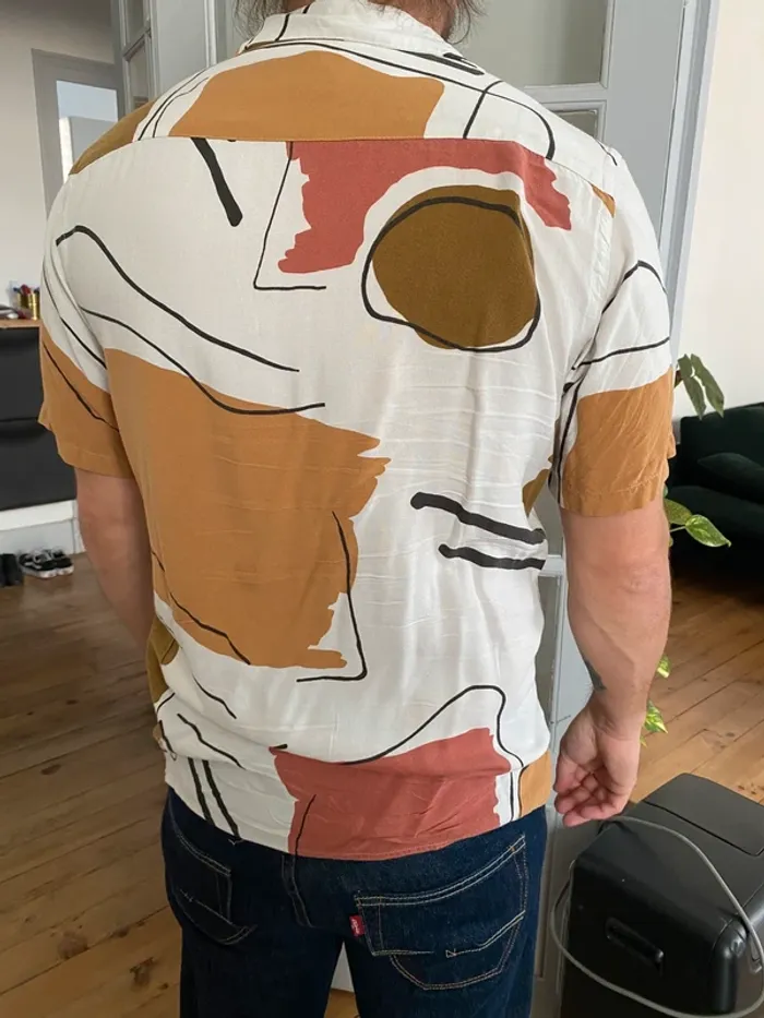 Chemise à motifs Zara - photo numéro 2