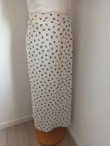 Jupe longue motifs japonnais