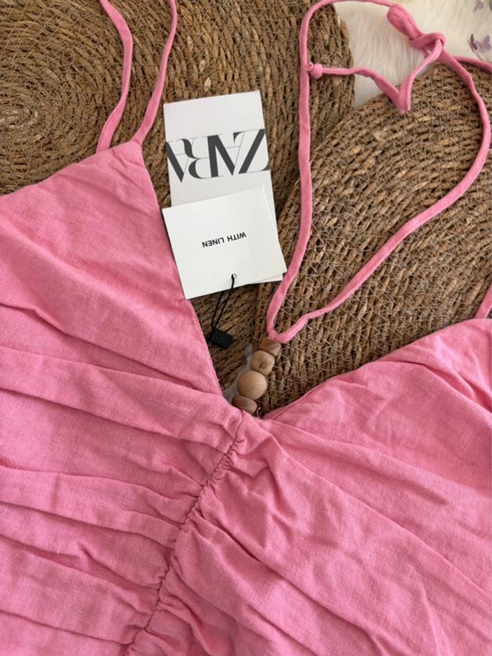 Top Zara rose taille M - photo numéro 2