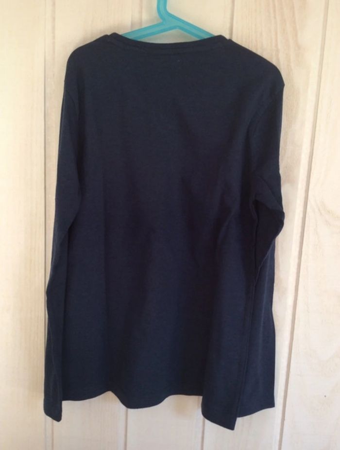 T-shirt ML bleu - U Collection - 12ans - photo numéro 2