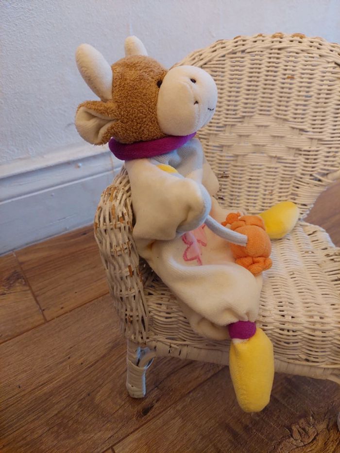 #P6 - Doudou marionnette vache Doudou et Compagnie - photo numéro 4