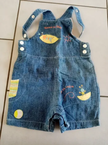 Salopette short
