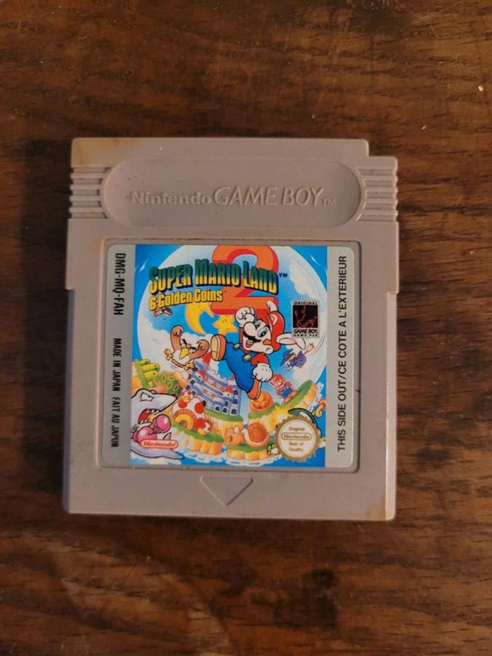 Vends jeux super mario 2 game boy