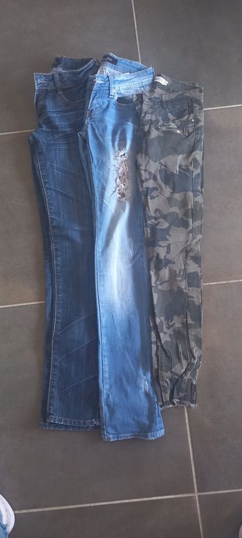 Lot 3 jeans femme