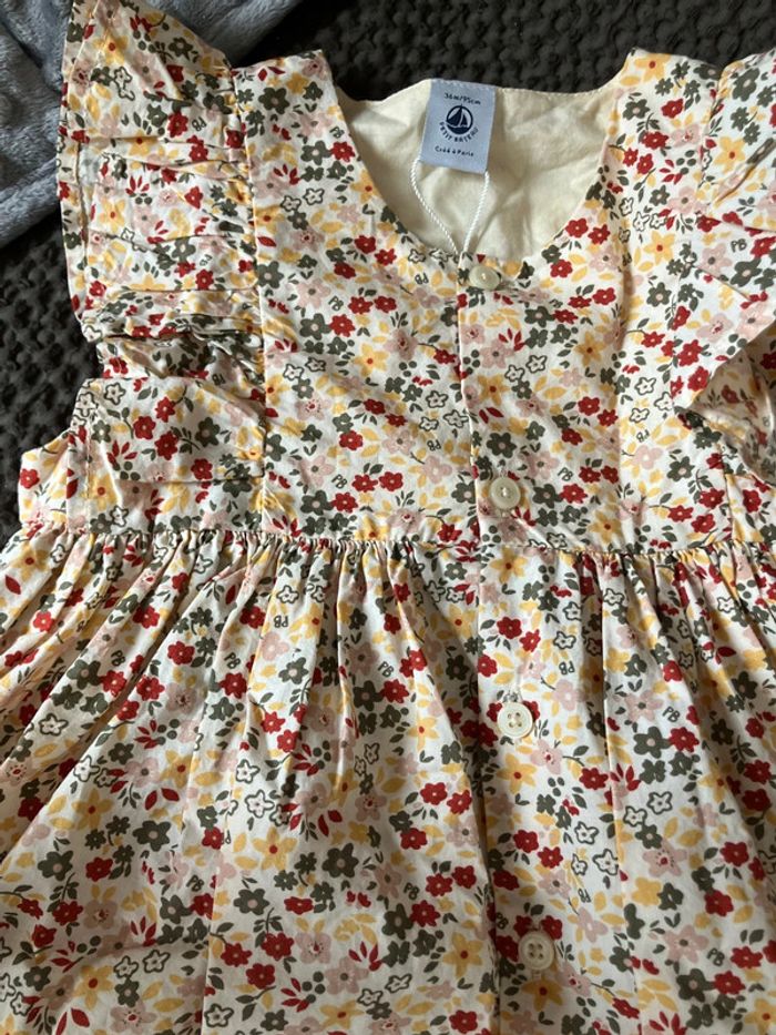 Robe fleurie et sa culotte bloomer assortie - photo numéro 6