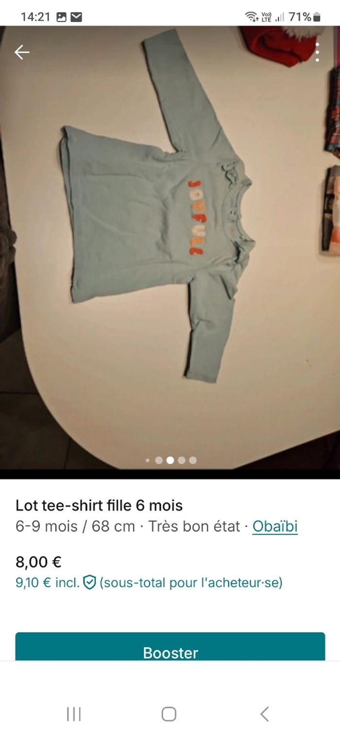 Lot 6 mois fille - photo numéro 9