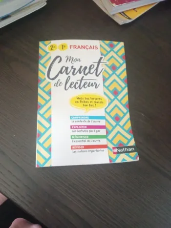 Carnet de lecteur