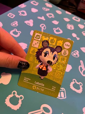 Carte Amiibo Animal Crossing - Série 2 - 104 - Maria