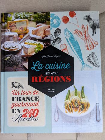 Livre de recettes la cuisine de nos régions