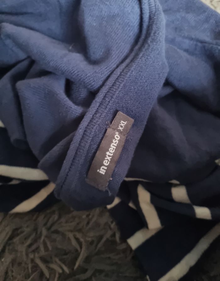 Pull léger à rayures style Marin taille 2xl - photo numéro 4