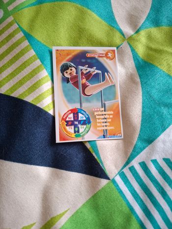 Carte playmobil gymnastique 25