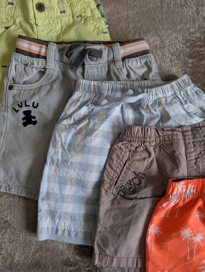 Lots shorts bébé 18 mois - photo numéro 2