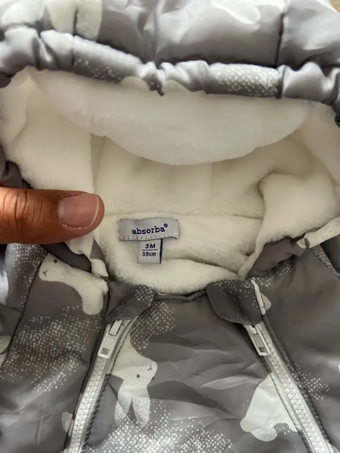 Combinaison chaude avec moufle - photo numéro 2