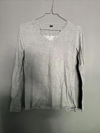 Haut Pull Gris New York Pimkie TS