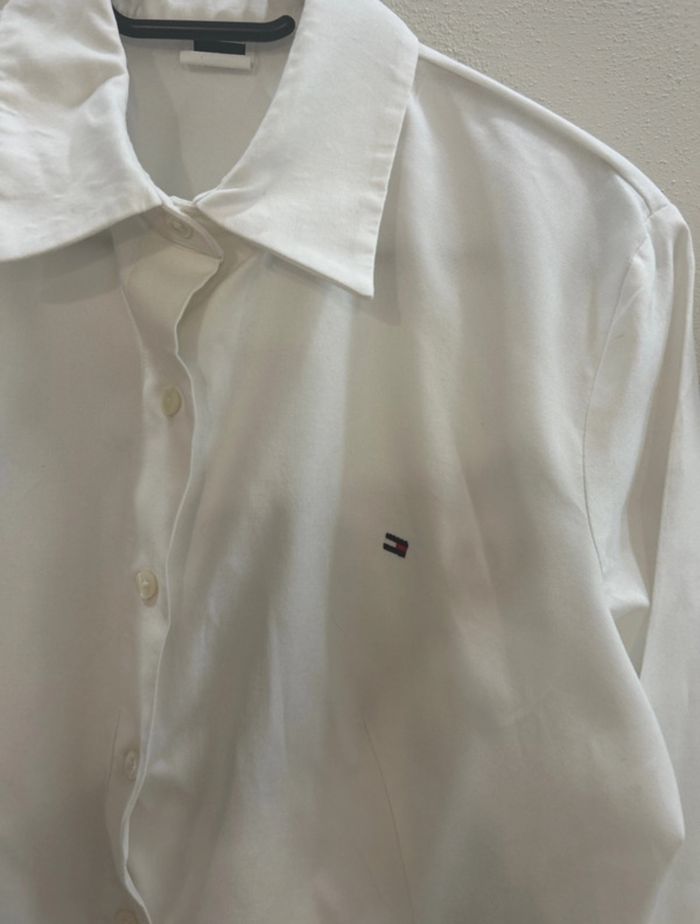 Chemise blanche tommy Hilfiger - photo numéro 4