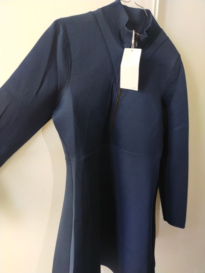 Robe bleu marine Zara taille L soit 40/42 - photo numéro 2