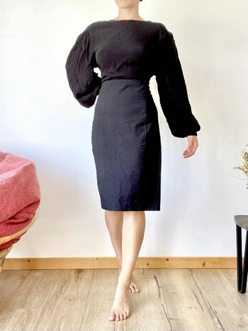 Jupe Zara Noire Taille 38 (M) - Très Bon État