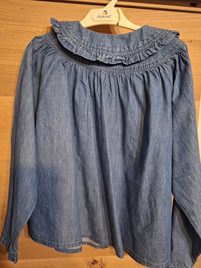 Chemisier avec grand col - photo numéro 5