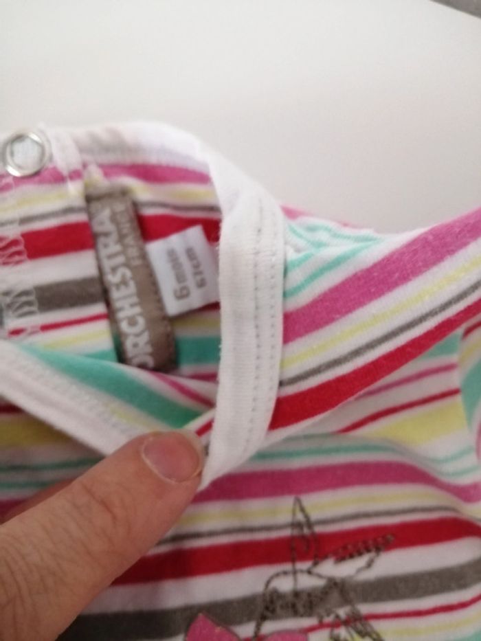 Ensemble short et T shirt 6 mois - photo numéro 9