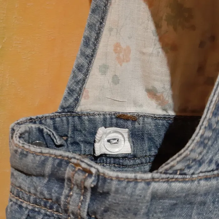 Robe salopette en jean Creeks 4 ans - photo numéro 6