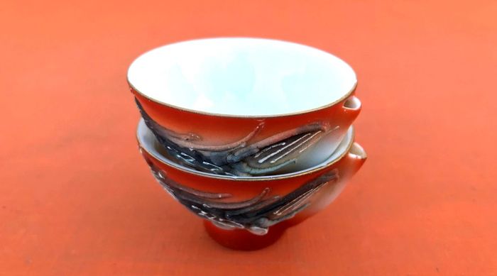 2 verres à Saké Céramique asiatique - photo numéro 7