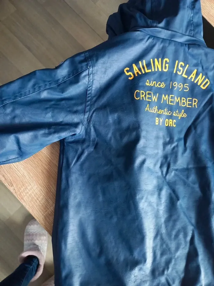 Blouson bleu marine 8 ans - photo numéro 11
