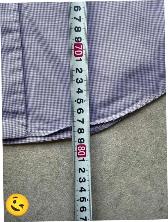 Chemise Ralph Lauren manche longue Taille M violet Homme Men CHE18 - photo numéro 4