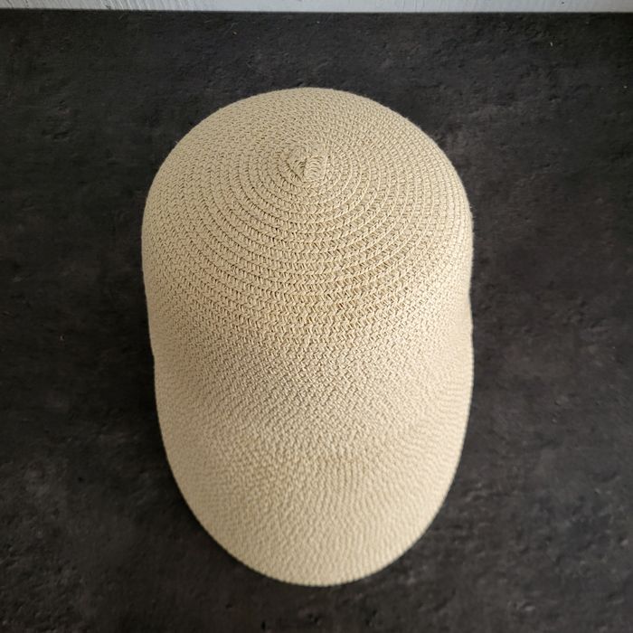 Casquette beige en paille taille 57 (M) en excellent état - photo numéro 4