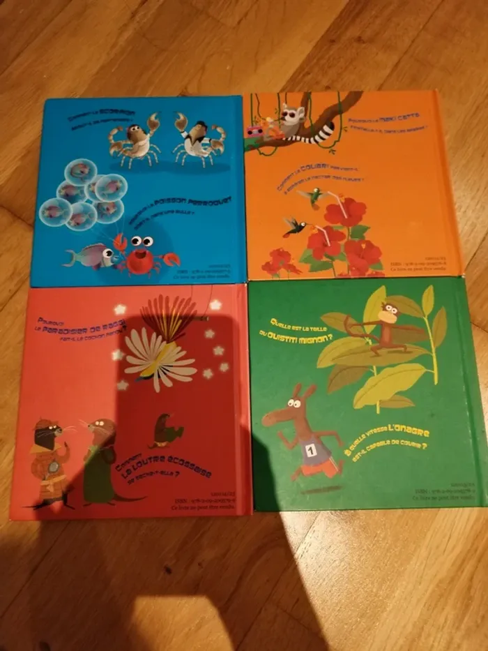 Lot 4 Livres les animaux les plus - photo numéro 2