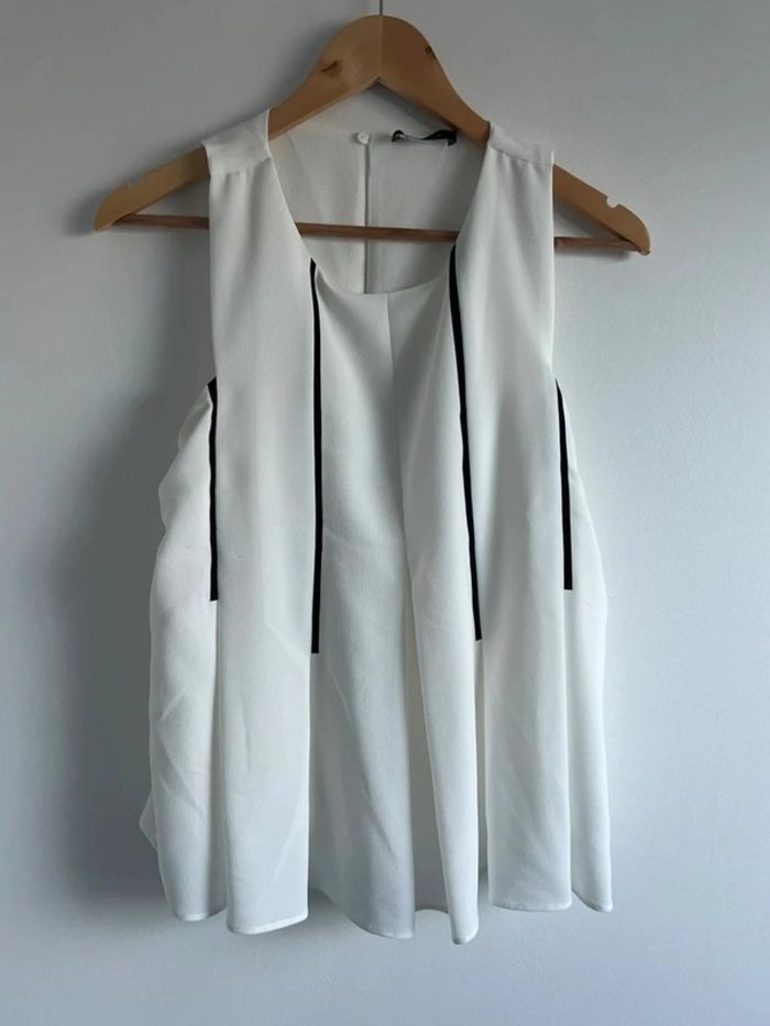 Haut blanc Cop Copine