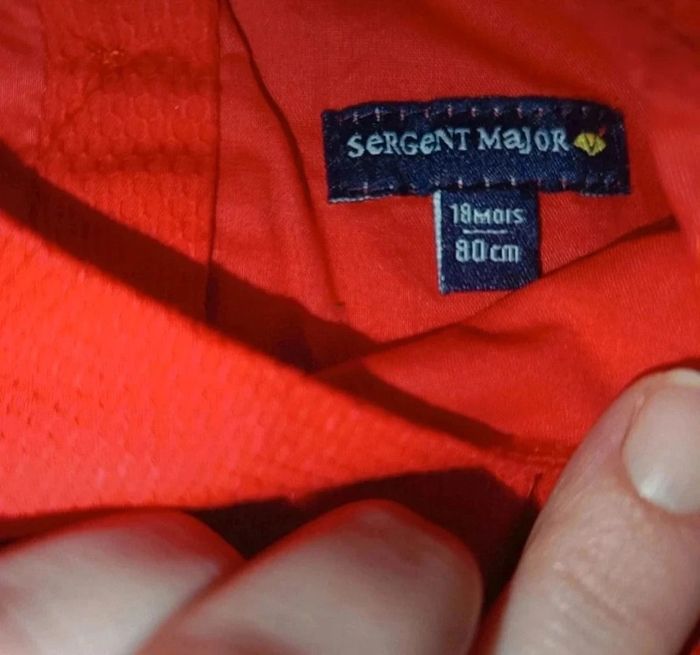 🩷 Robe sergent major taille 18 mois 🩷 - photo numéro 2